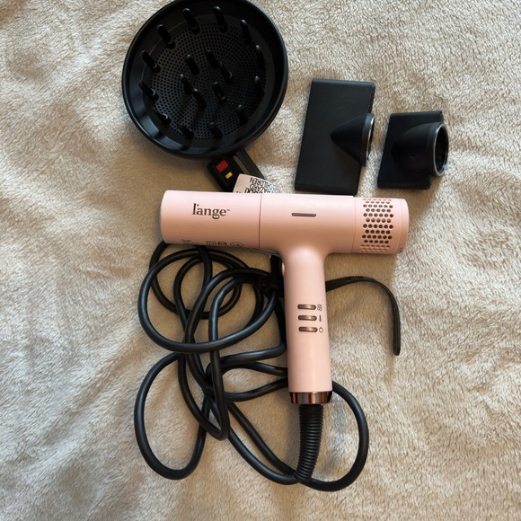 L'ange Pink Hair Dryer with Attachments